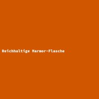 Reichhaltige Marmor-Flasche