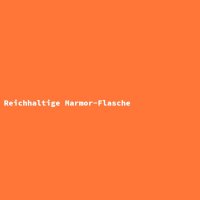 Reichhaltige Marmor-Flasche