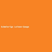 Schmierige Leinen-Zange