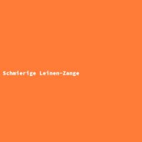 Schmierige Leinen-Zange