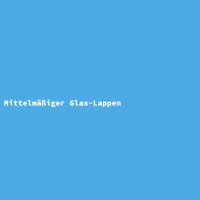 Mittelm&auml;&szlig;iger Glas-Lappen