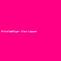 Mittelm&auml;&szlig;iger Glas-Lappen