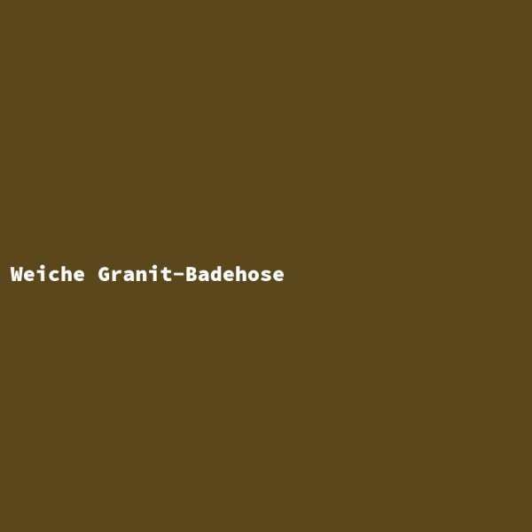Weiche Granit-Badehose
