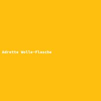 Adrette Wolle-Flasche